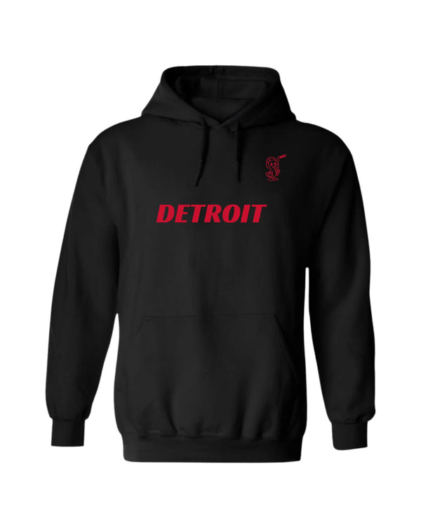 Gildan Hoodie-Black Front