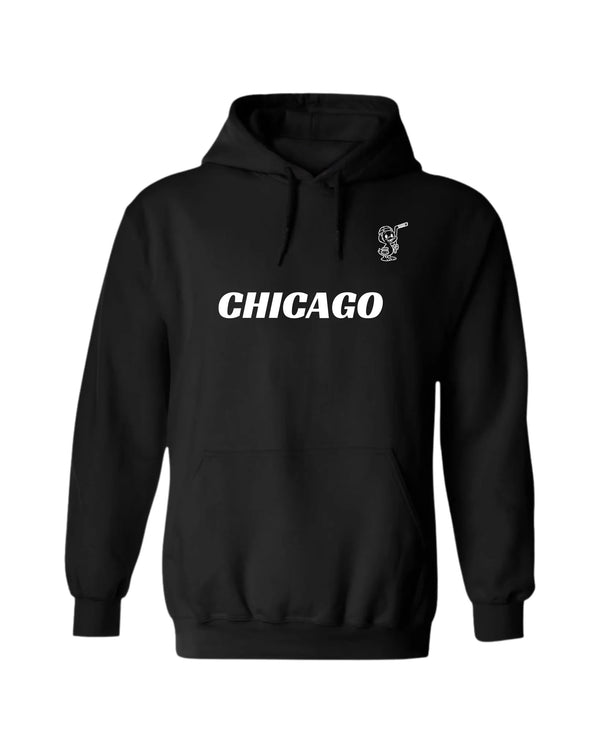 Gildan Hoodie-Black Front