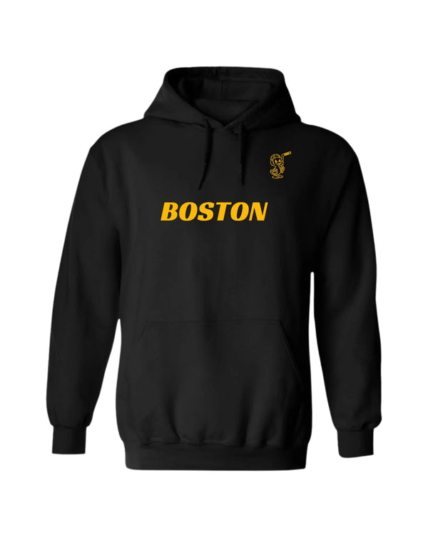 Gildan Hoodie-Black Front