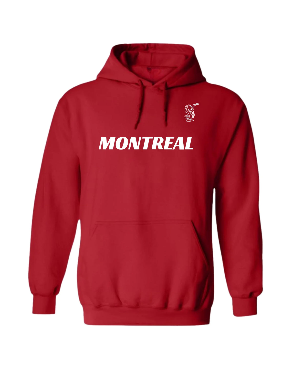 Gildan Hoodie-Red Front