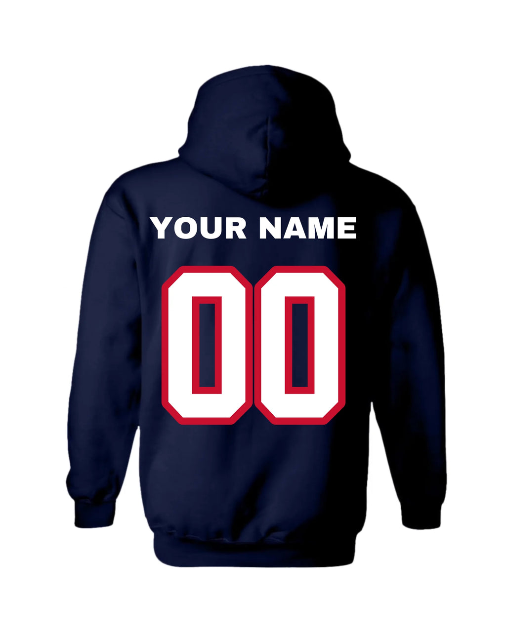 Gildan Navy Blue Back