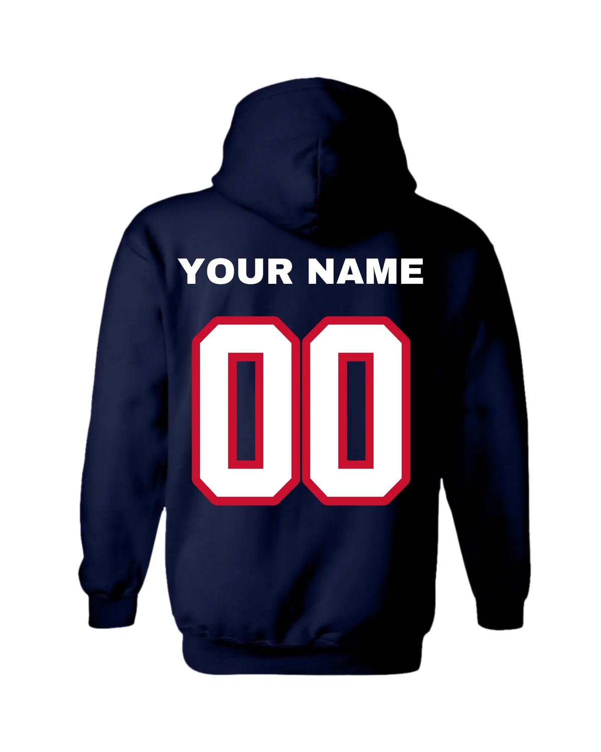 Gildan Navy Blue Back