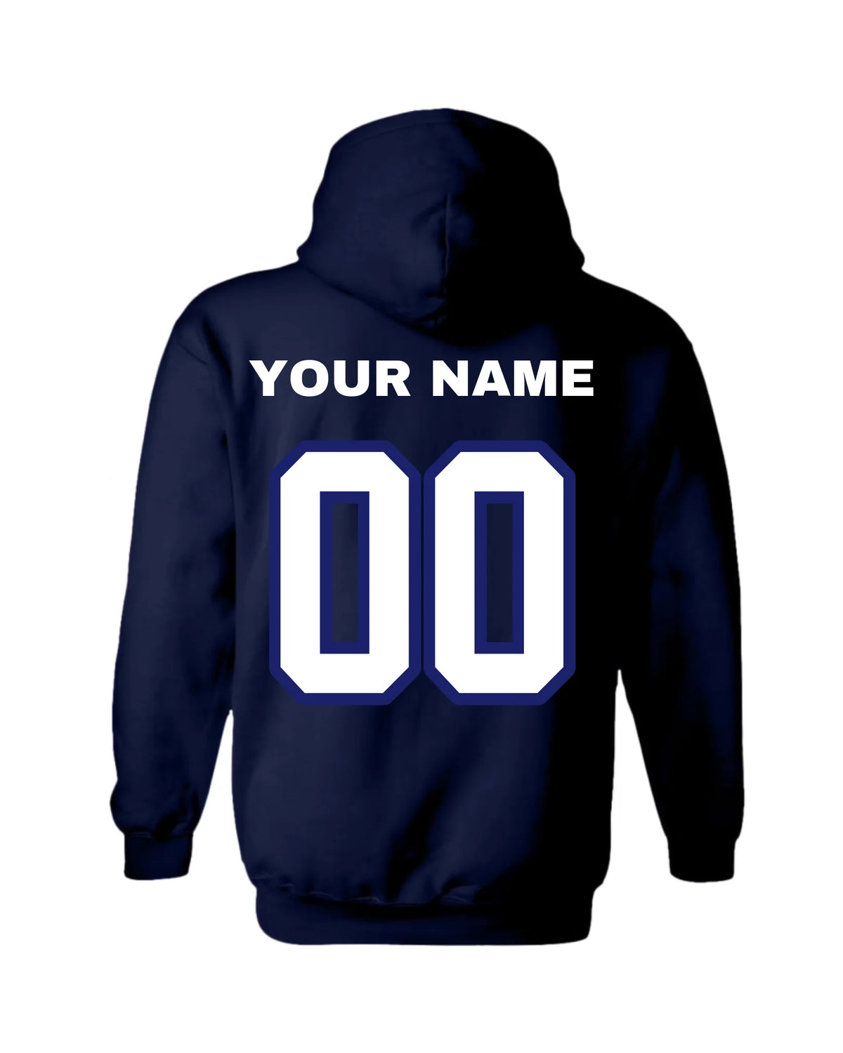 Gildan Navy Blue Back