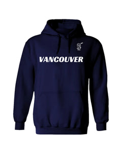 Vancouver Hockey Hoodie (Blue) – Custom Name and Number