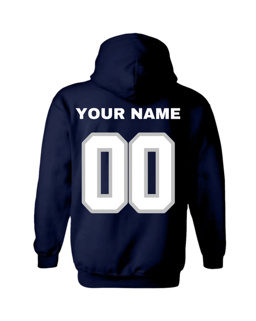 Gildan Navy Blue Back