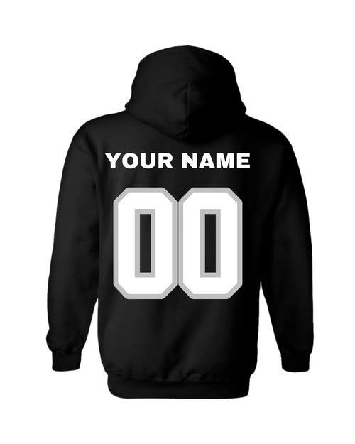 Gildan Hoodie-Black Back